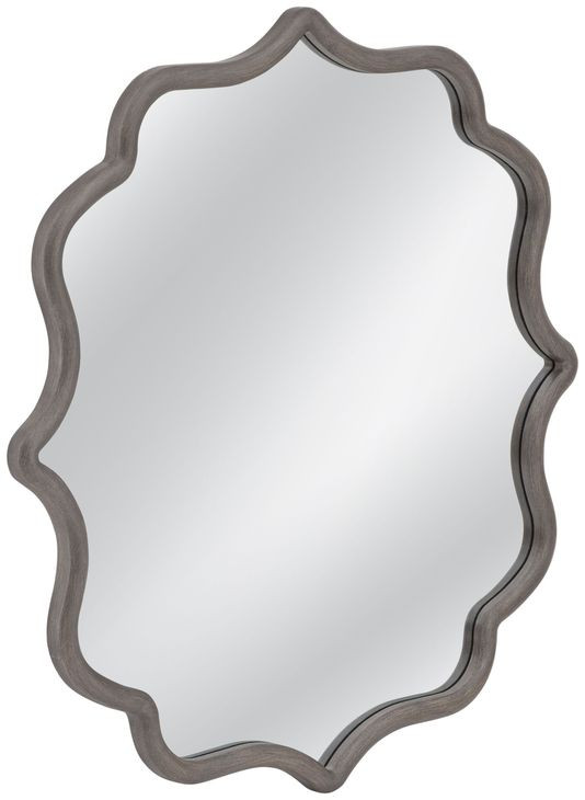 Sherwood Weathered Gray Rectangular Wall Mirror From Bassett Mirror ...