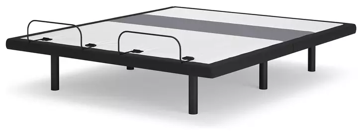 Best Base with Lumbar and Audio Charcoal Gray King Adjustable Base