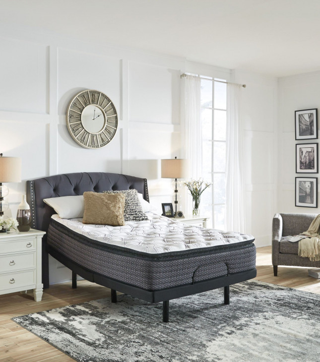 Limited Edition Pillowtop White Cal. King Mattress from Ashley