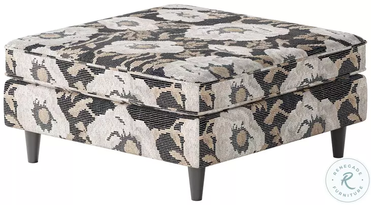 Argo Bloom Carbon Cocktail Ottoman