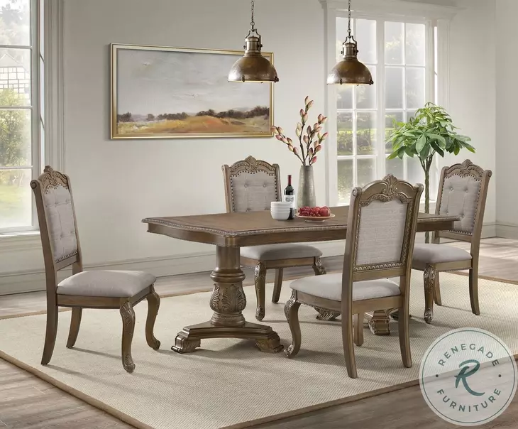 Denali Rich Walnut Extendable Dining Room Set