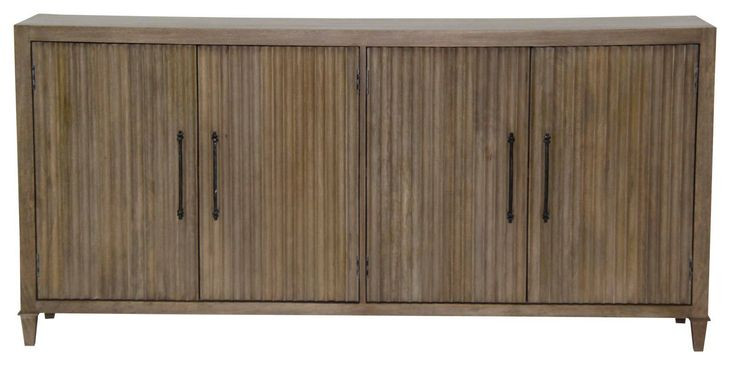 Crossings Maldives Latte 76" TV Stand