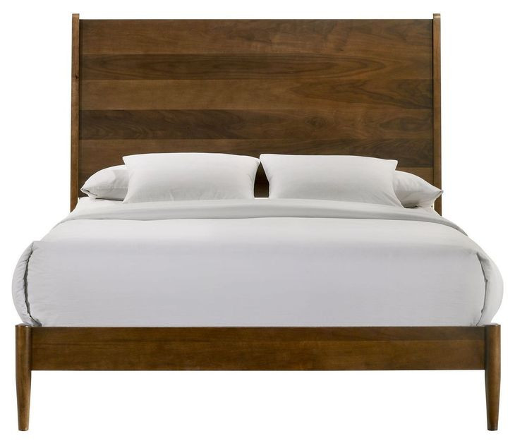 Zuma Walnut Queen Panel Bed