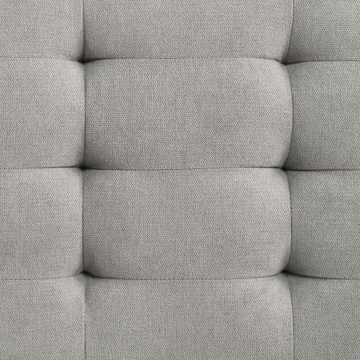 Zuma Gray Upholstered Bench