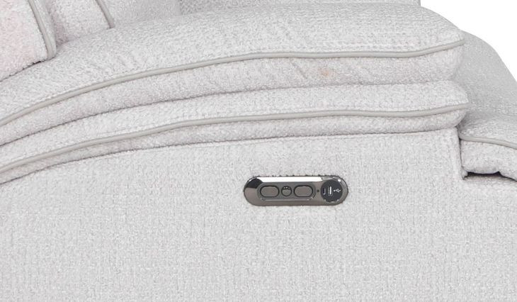 Alpine Airy Snow 7 Piece Modular Power Reclining Sectional