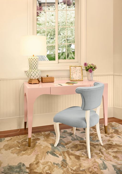 Mandi Pink 48" Writing Desk