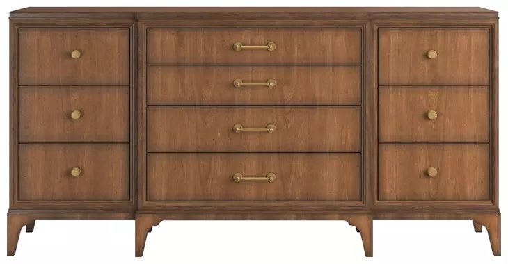 Harbor Lakeside Sepia 10 Drawer Dresser