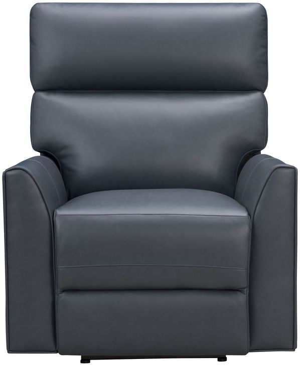 Marah Santa Fe Ocean Leather Big and Tall Power Recliner with USB Charging