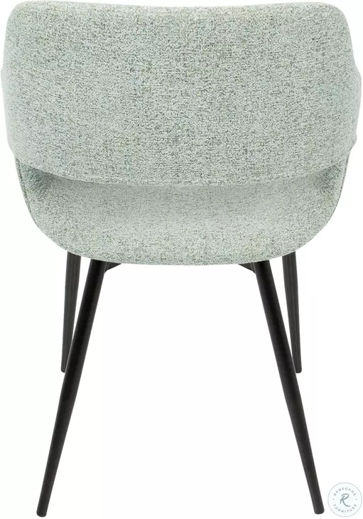 Margarite Light Green Accent Chair Set of From Home Gallery