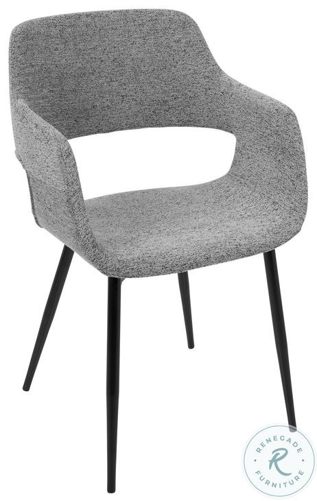 Margarite Gray Accent Chair Set of 2