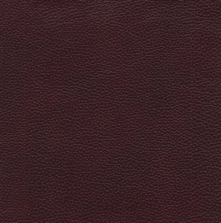 Blair Marisol Cabernet Leather Power Recliner with Nailhead Trim and USB Charging