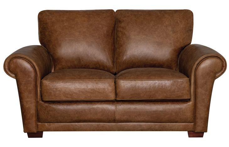 Maverick Cinnamon 67" Top Grain Leather Loveseat