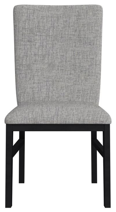 Megan Gray Upholstered Dining Side Chair Set of 2