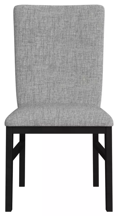 Megan Gray Upholstered Dining Side Chair Set of 2