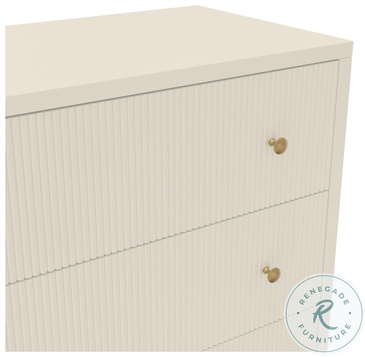 Marsha Coconut Milk 6 Drawer Dresser