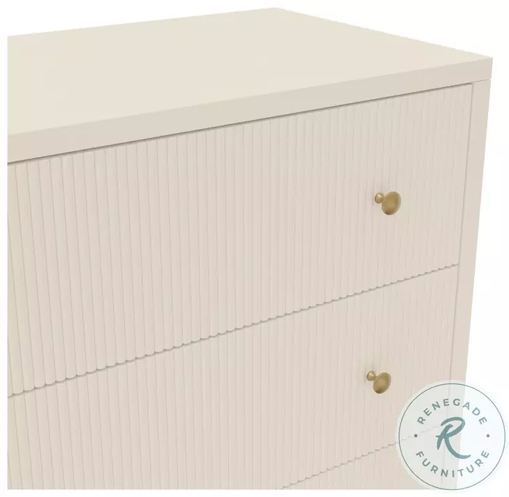 Marsha Coconut Milk 6 Drawer Dresser