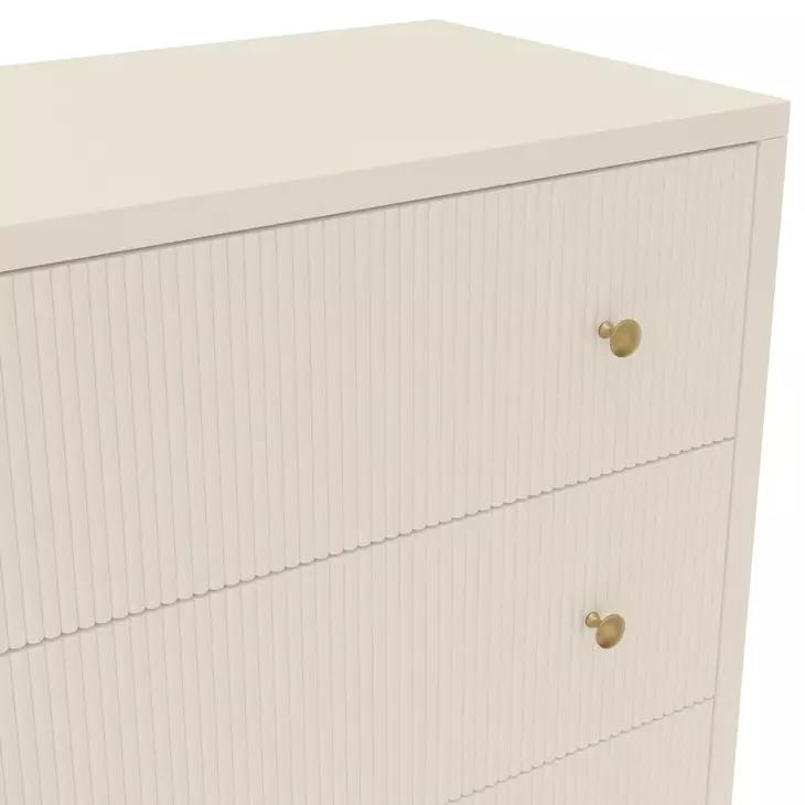 Marsha Coconut Milk 6 Drawer Storage Dresser