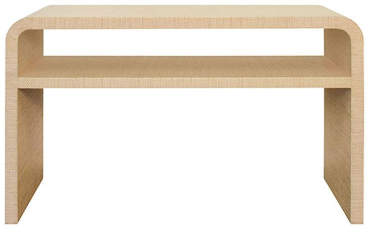 Marshall Natural Grasscloth 54" Console Table
