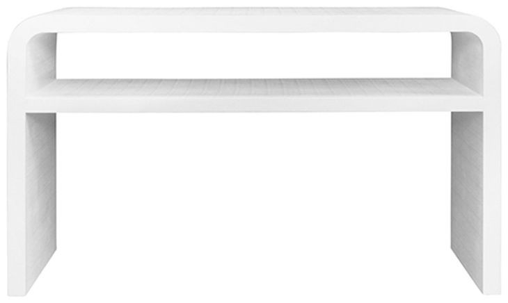 Marshall Textured White 54" Console Table