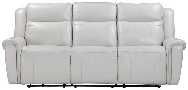 Atlantis Whisper Ivory Zero Gravity Power Reclining Sofa With Power Headrest