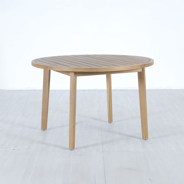 Arden Natural Outdoor Round Dining Table
