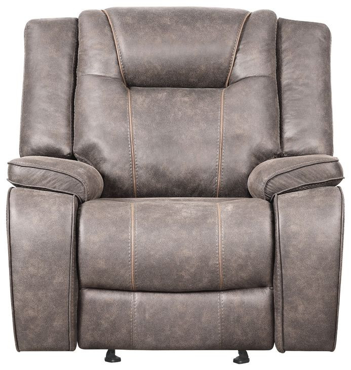 Blake Desert Taupe Performance Fabric Glider Recliner