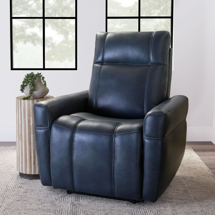 Bradford Steamboat Marine Leather Zero Gravity Power Recliner