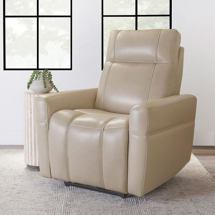 Bradford Steamboat Quartz Leather Zero Gravity Power Recliner