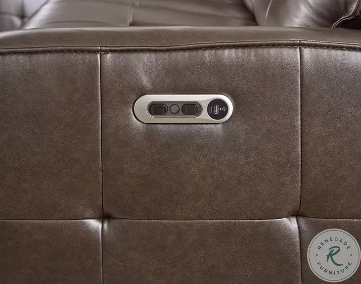 Glendale Acorn 6 Piece Zero Gravity Modular Power Reclining Sectional