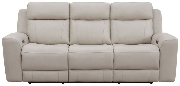 Calgary Stone Leather Power Reclining Sofa