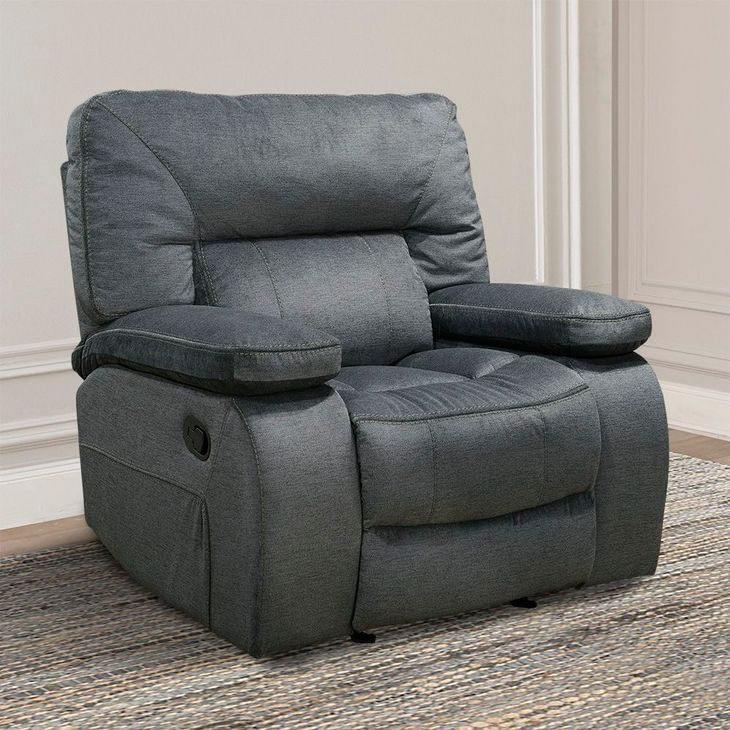 Chapman Polo Performance Fabric Glider Recliner