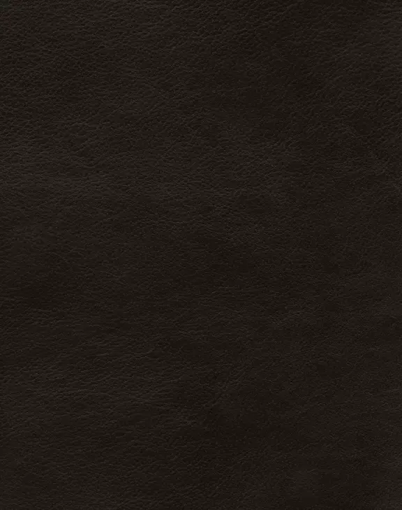 DC-370 Smooth Black Leather Desk Chair