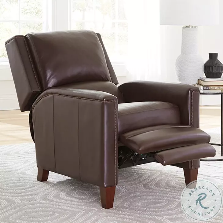 Corwyn Espresso Leather Recliner