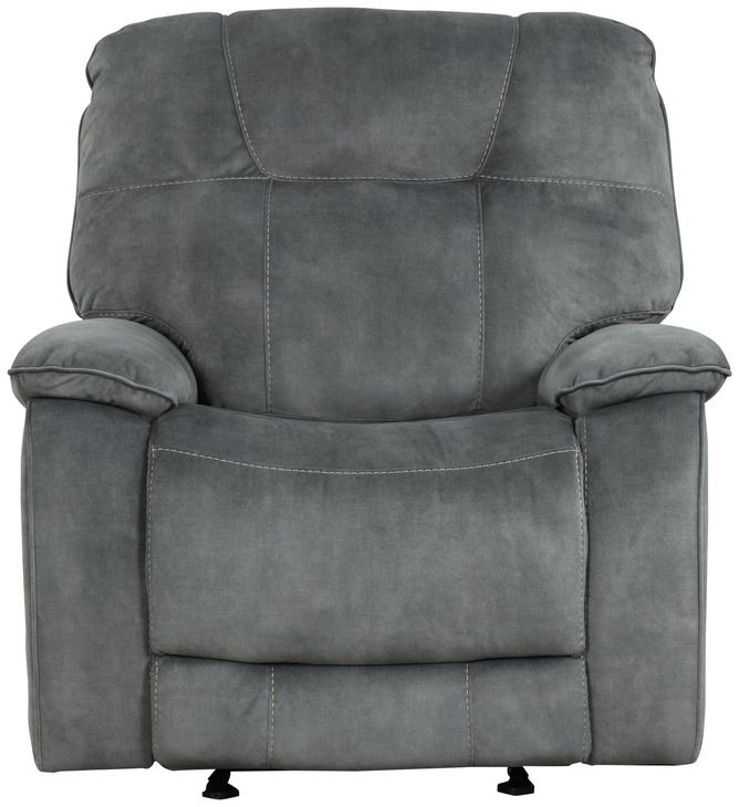 Cooper Shadow Grey Manual Glider Recliner