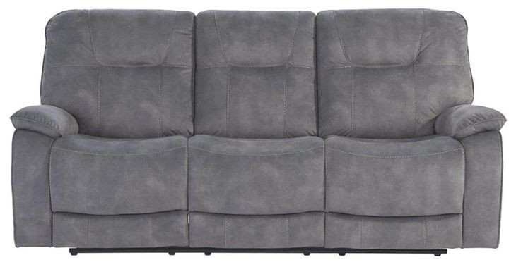 Cooper Shadow Grey Manual Triple Reclining Sofa