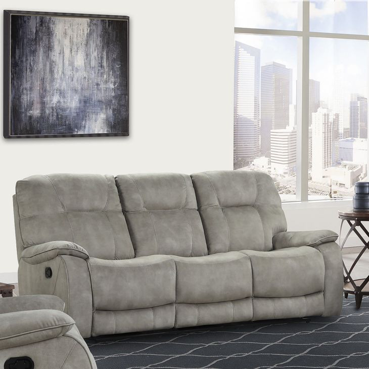 Cooper Shadow Natural Manual Triple Reclining Sofa