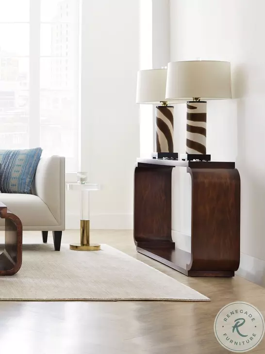 Kingston Dark Swirl Mahogany Sofa Table