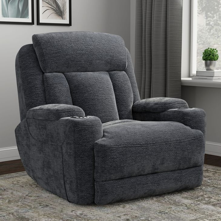 Dalton Lucky Charcoal Power Recliner