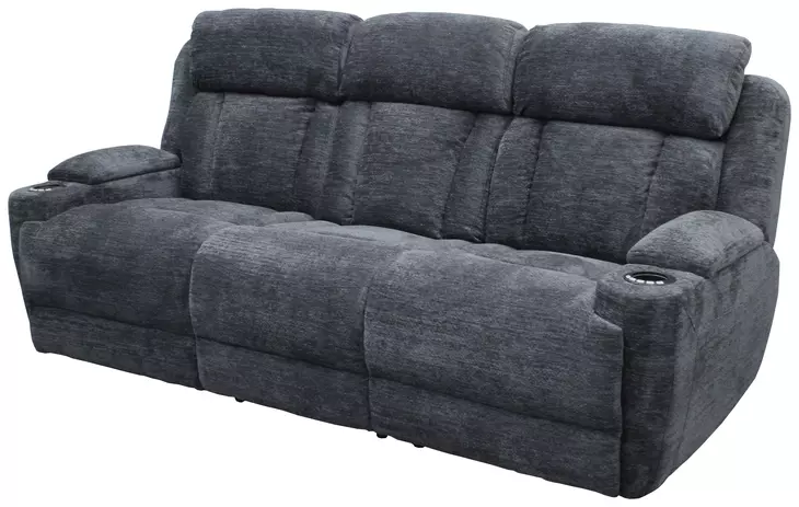 Dalton Lucky Charcoal 89" Power Reclining Sofa