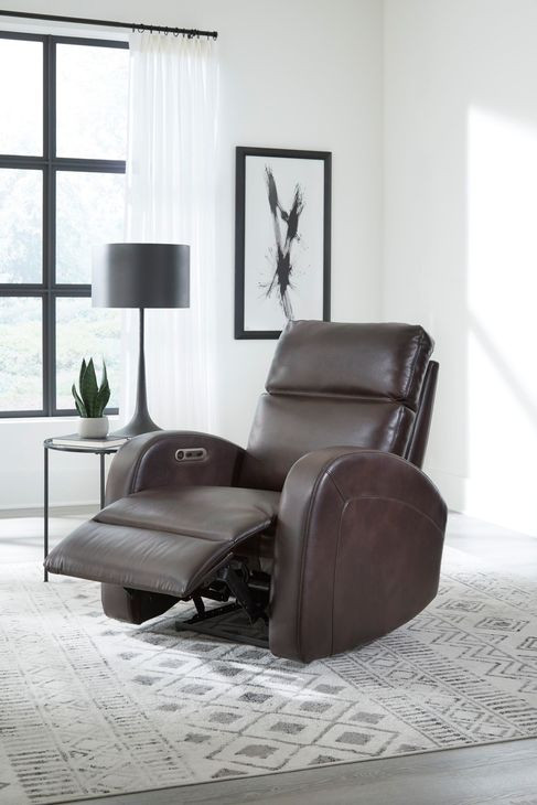 Devin Pebble Brown Power Recliner