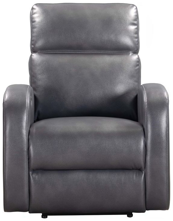 Devin Pebble Grey Power Recliner