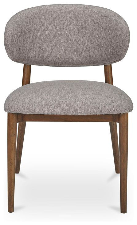 Ellie Gray Performance Fabric Upholstered Dining Chair