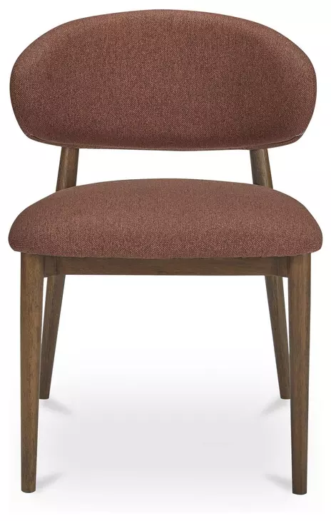 Ellie Rust Performance Fabric Upholstered Dining Chair