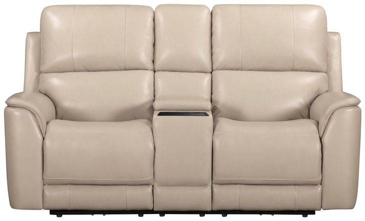 Easton Steamboat Quartz Leather 76" Zero Gravity Power Reclining Loveseat with USB Charging