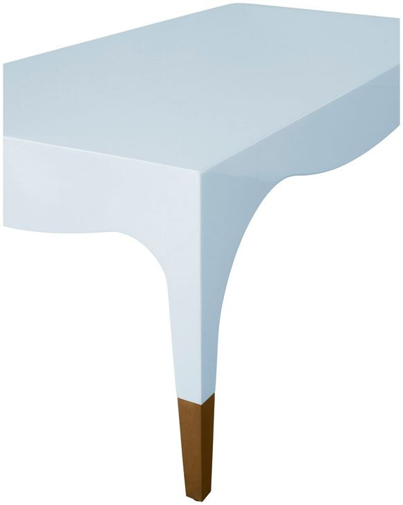 Medina Light Blue Rectangular Coffee Table
