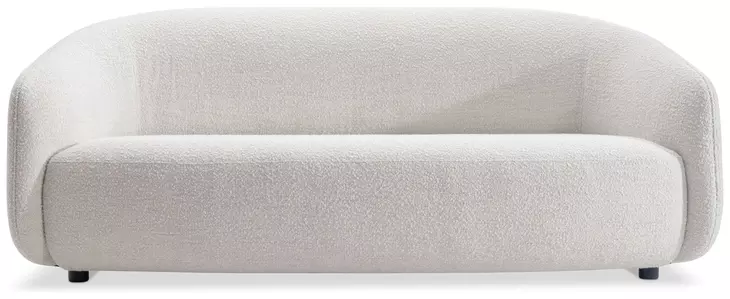 Devon White 82" Sofa