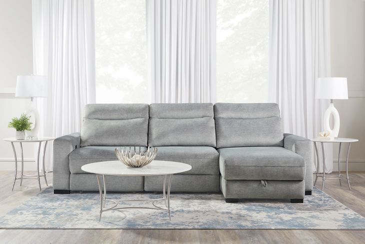 Elliot Sterling 3 Piece Modular Power Reclining Sectional