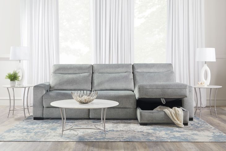 Elliot Sterling 3 Piece Modular Power Reclining Sectional