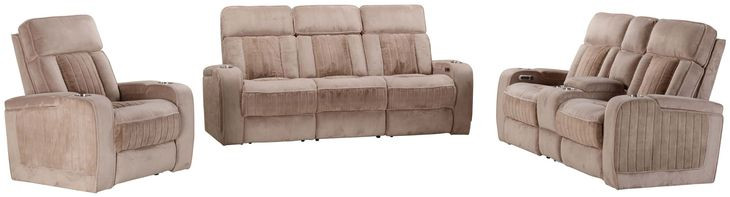 Equinox Mushroom Power Recliner