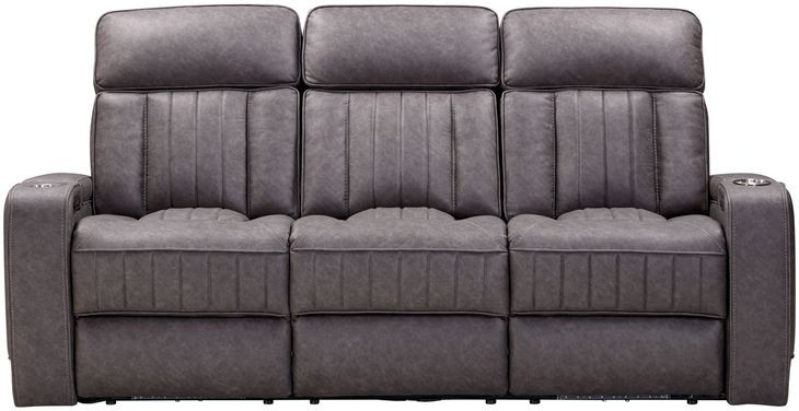 Equinox Mercury 86" Power Reclining Sofa With Drop Down Table